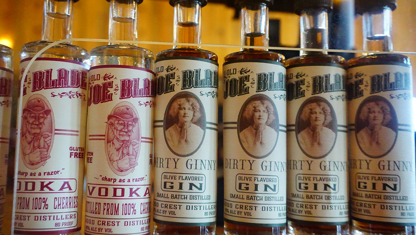 Joe Blade vodka and gin distillery