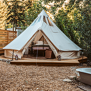 Handsfull Farm, Stays & Events is a 50-acre destination for glamping, farm tours, celebrations and retreats.