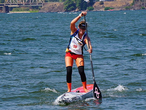 sup_25 Stand up paddling in the Columbia River Gorge