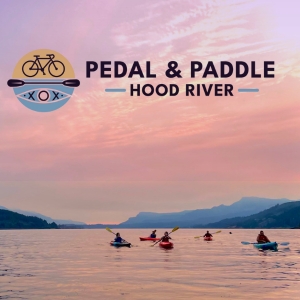 Pedal & Paddle Hood River provides scenic kayak tours and rentals in the Columbia Gorge
