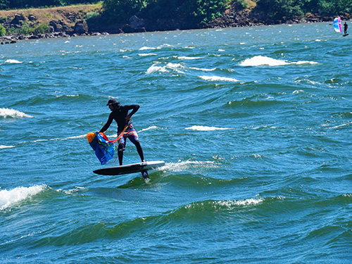 Parawinging in the Gorge